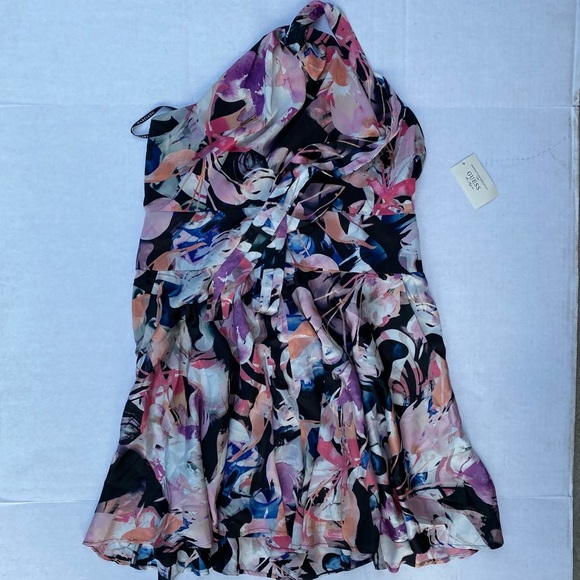 New GUESS BY MARCIANO Flower Print Romper - Picture 5 of 7